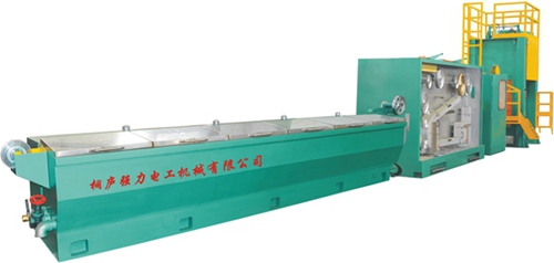 LHT-450/9-11高速等經(jīng)銅大拉連續(xù)退火倒立式梅花卸絲機組